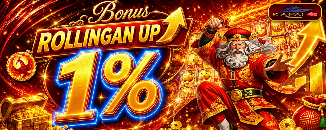 Bonus Rollingan Mingguan 1%